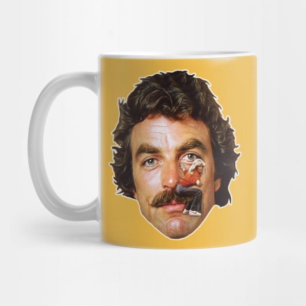 Tom Selleck Mustache Ride by darklordpug